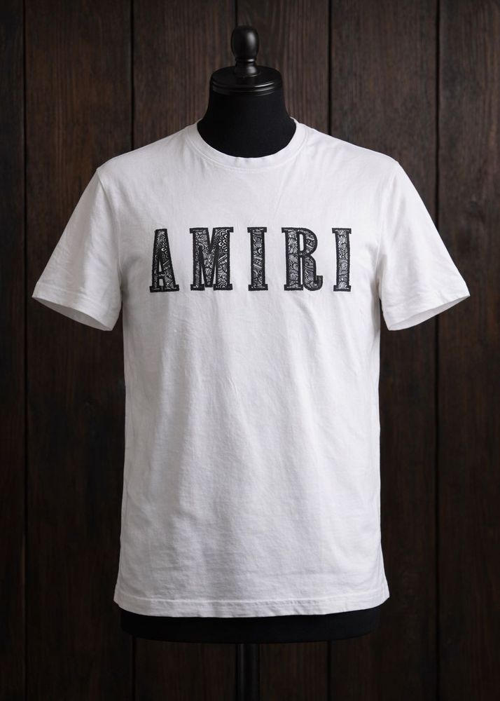 AMIRI White Graphic Tee