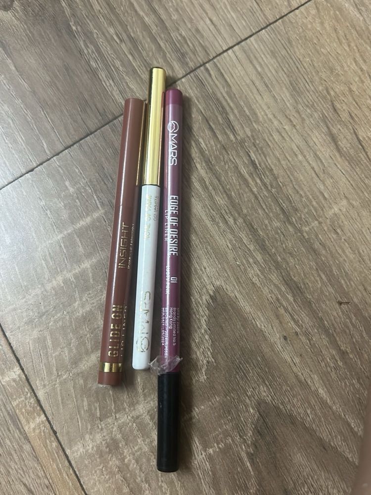 Makeup Lip Liner Set and mars Kajal