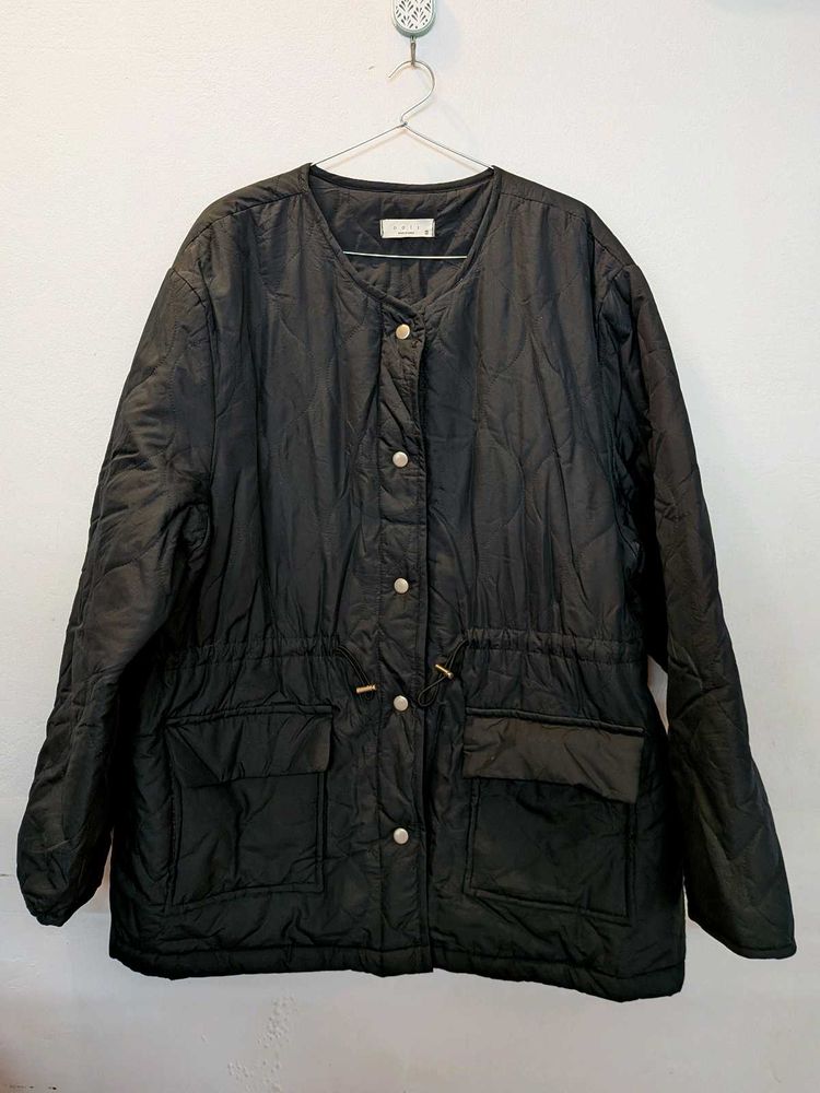 Stylish Quilted Black Jacket