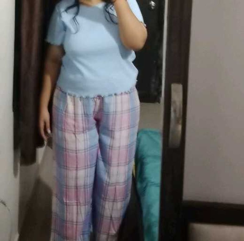 Cozy Plaid Pajama Set