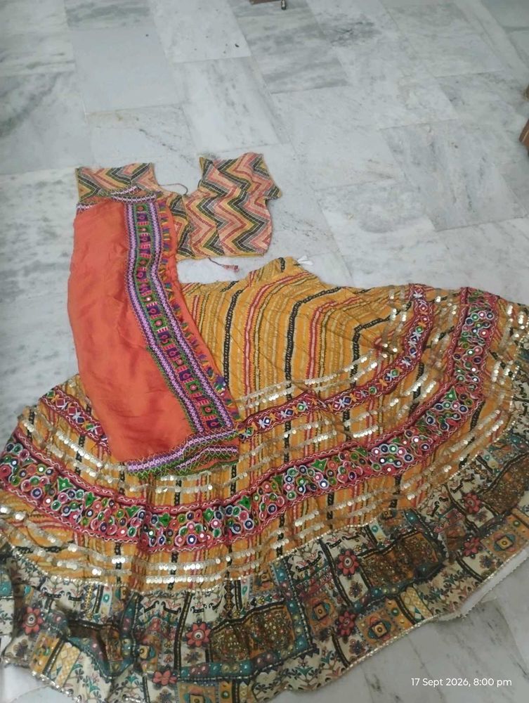 Vibrant Embroidered Lehenga Choli Set
