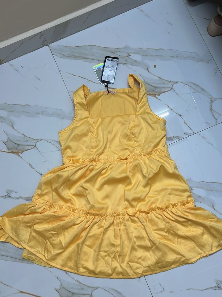 Butter Yellow Dress