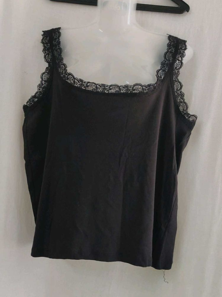 Lace Trim Camisole Top