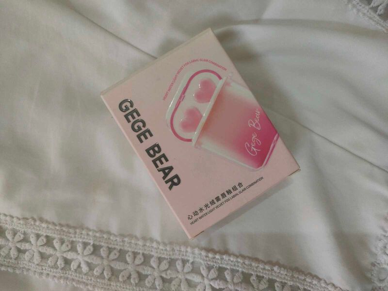 Gege Bear Heart Shaped Lip Gloss