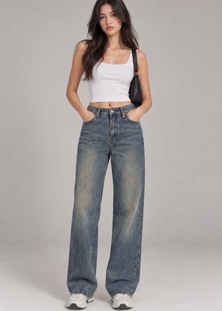 Vintage Straight Leg Jeans
