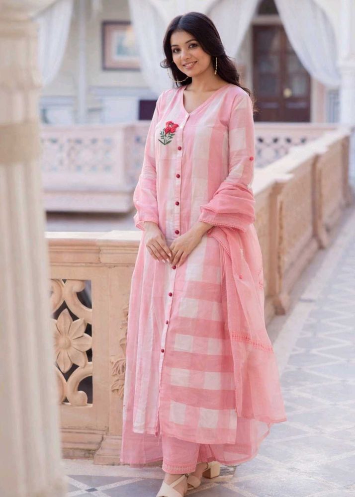 Striped Kurta Set