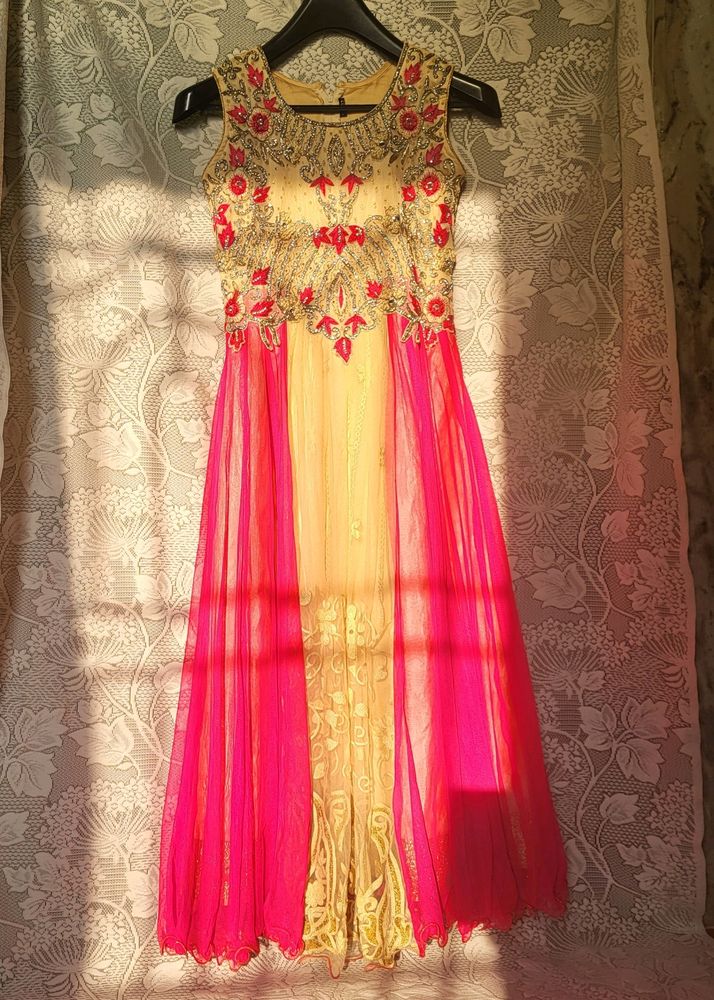 Price Drop.Gown With Dupatta