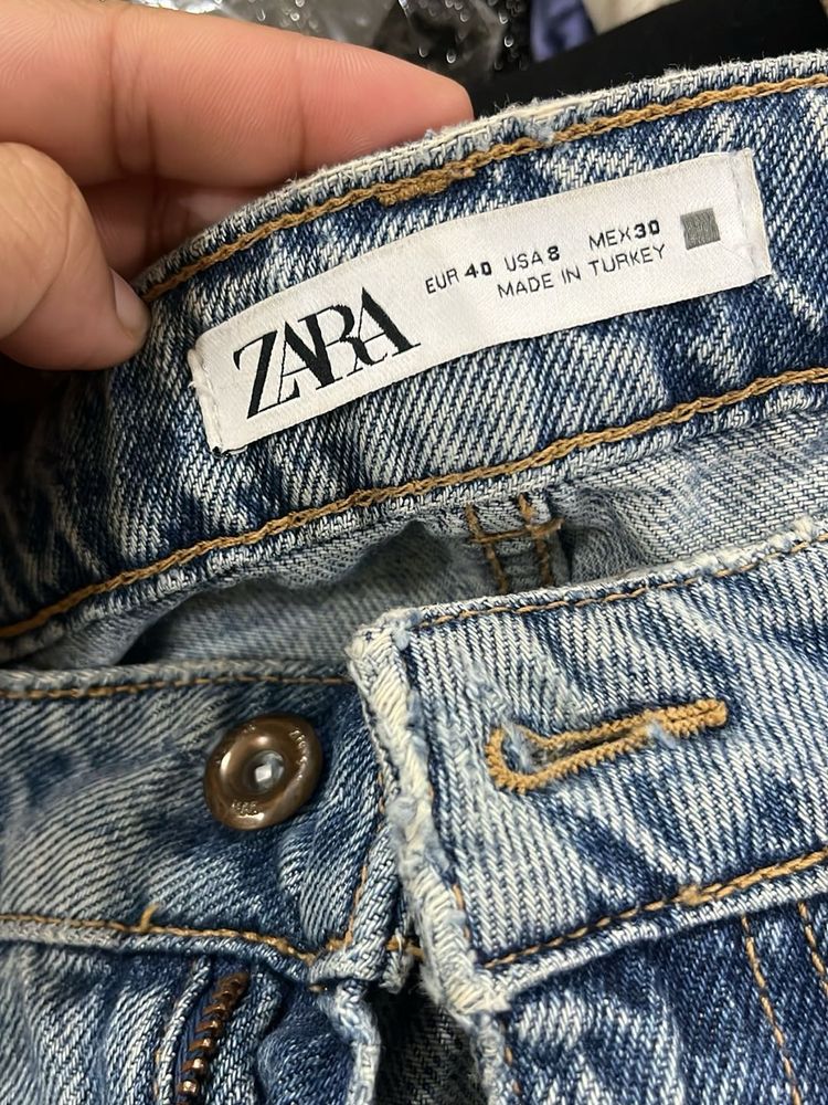 Zara Blue Denim Jeans