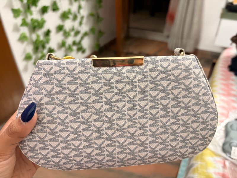 Michael Kors Monogram Clutch