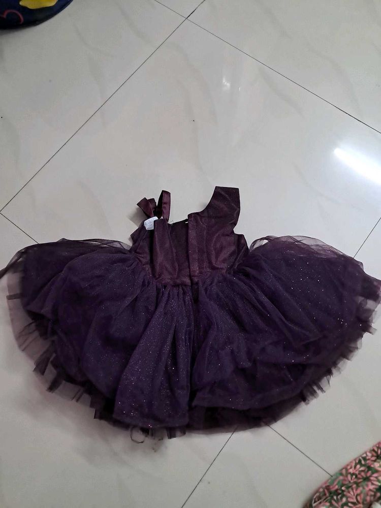 Sparkly Purple Party Dress