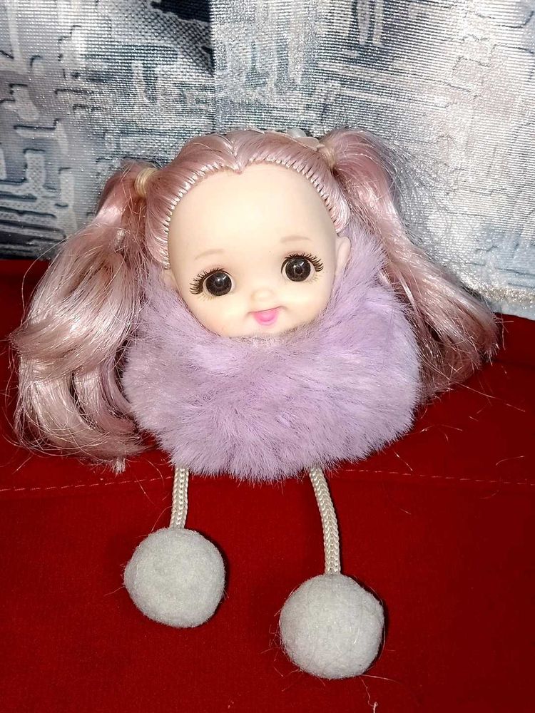 Cute Doll Head Charm