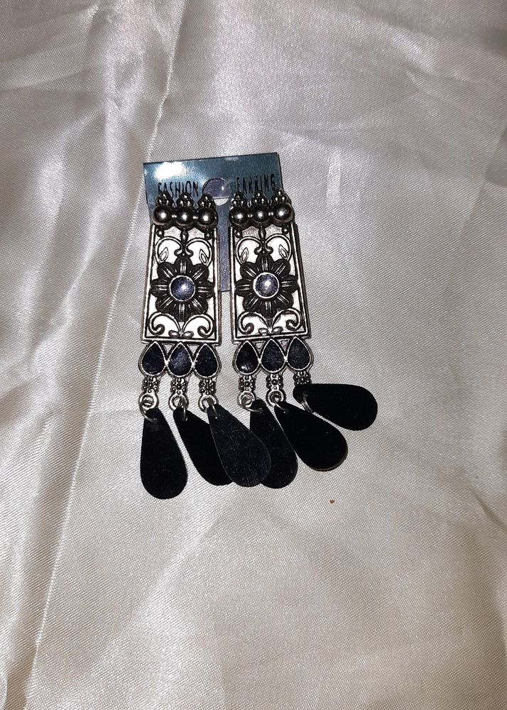 New Design Oxidized Earring