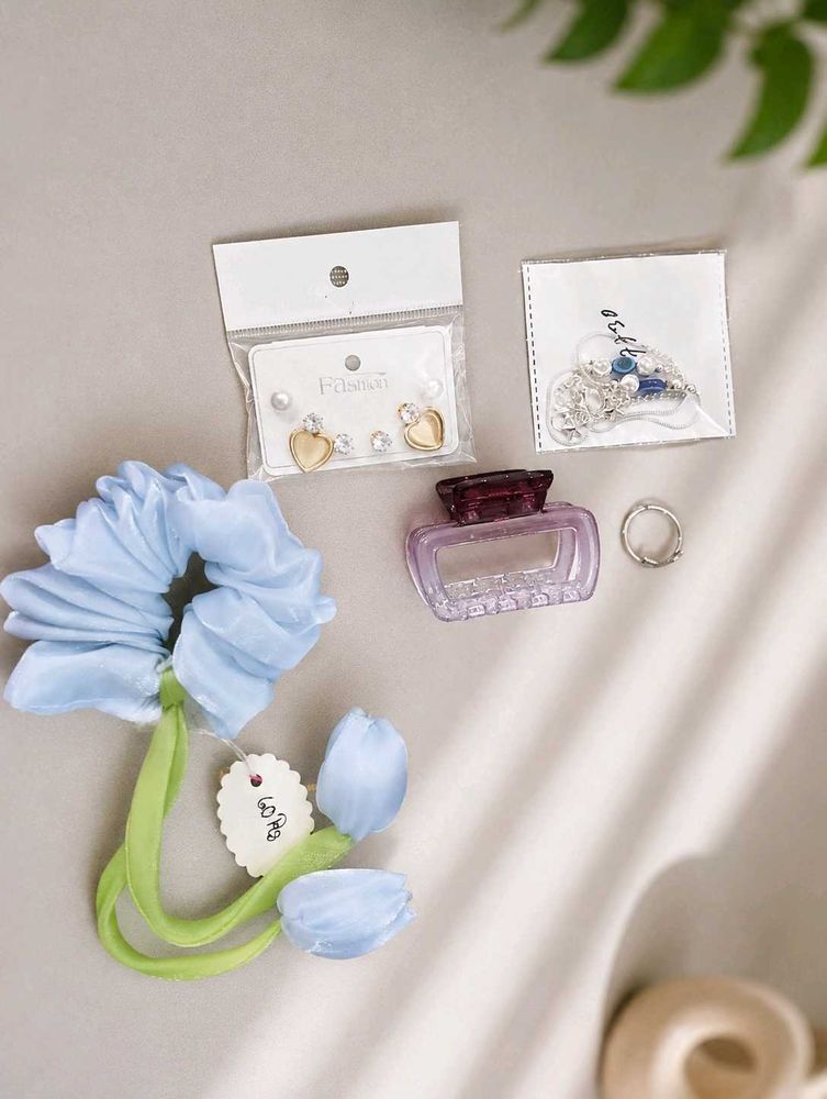 Cute &amp; Stylish Accessories Combo 💙🌸