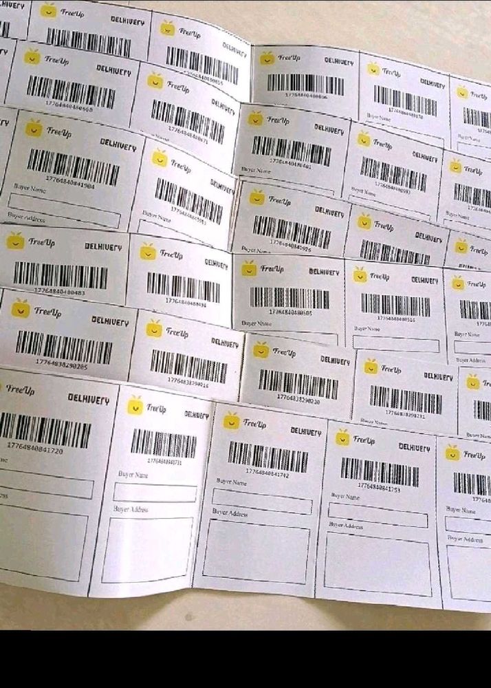 Delivery Service Shipping Labels