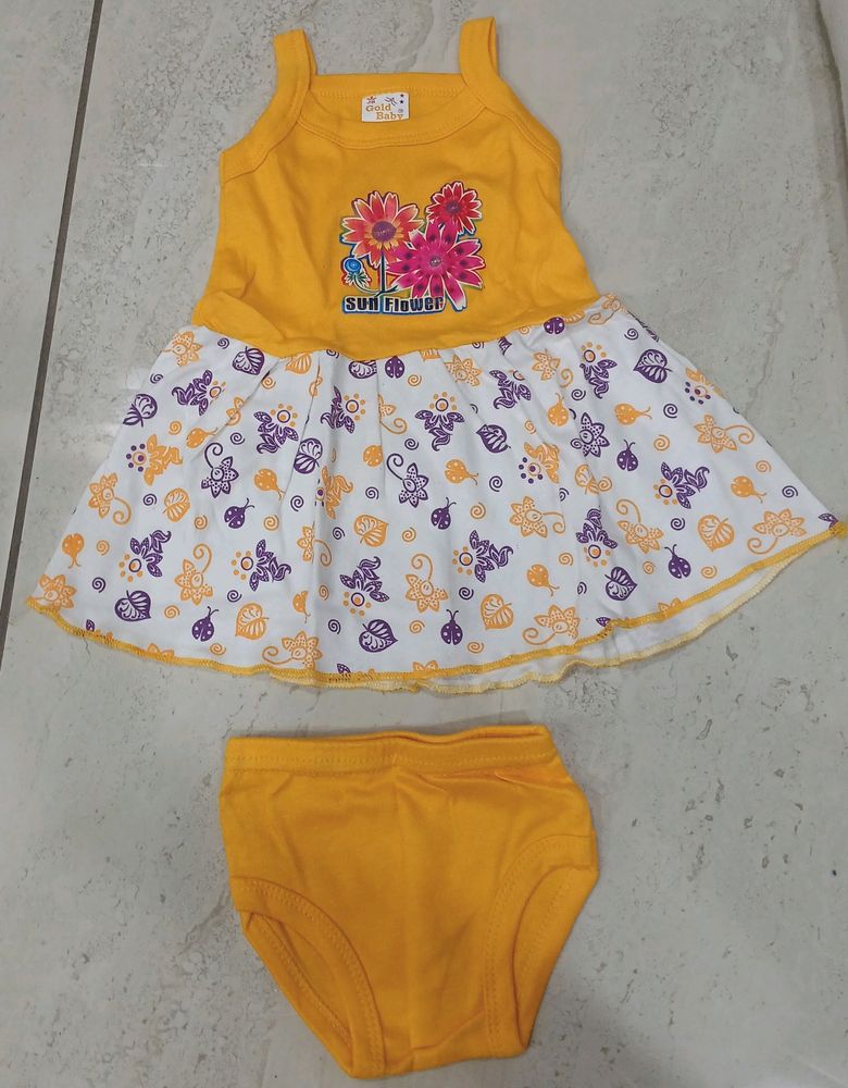 0-6month Baby Girl Frock Set .rs 120 Each.