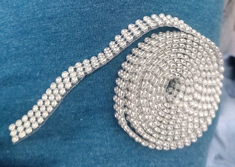 Rhinestone Lace 1 Meter