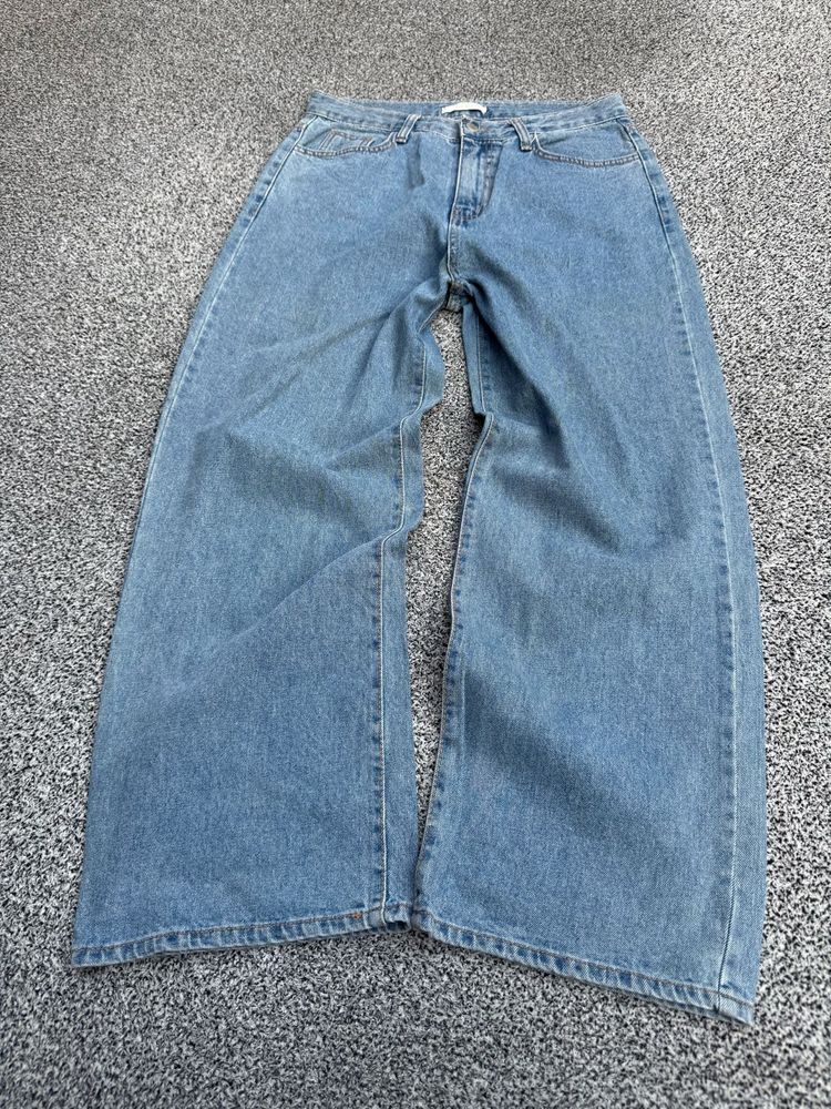 Light Wash Wide Leg Jeans