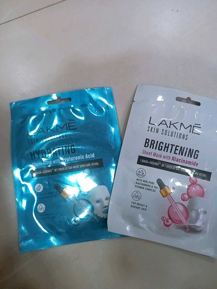 Lakme Sheet Mask Combo 2