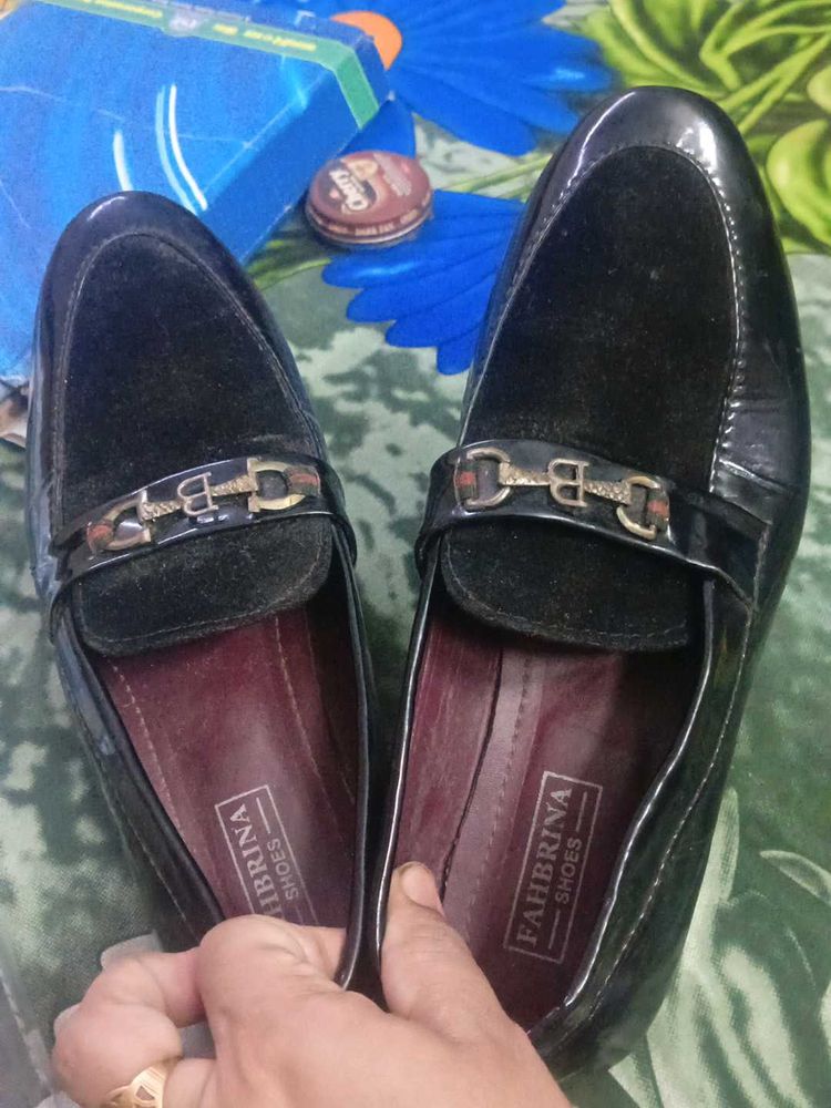 Men's Black Loafers