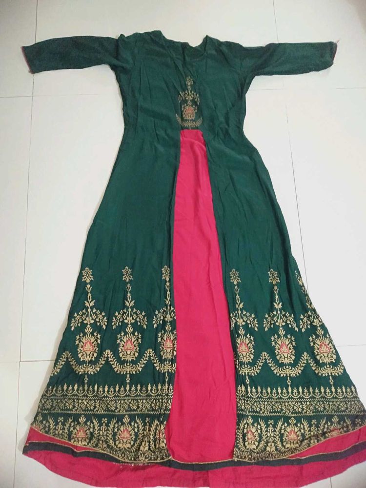 Elegant green gowns
