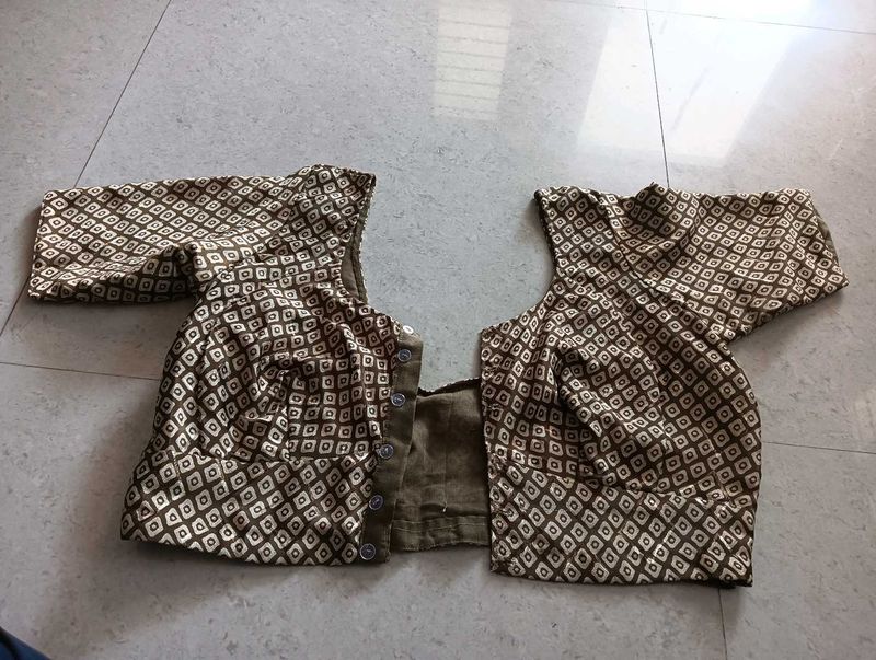 Stylish Printed Ethnic Blouse