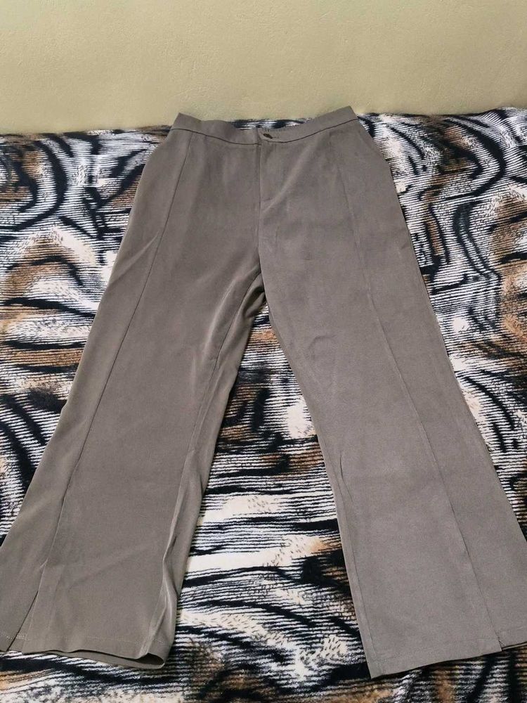 Flare Olive Women's Trousers