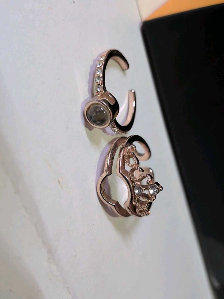 100 languages Crown Ring