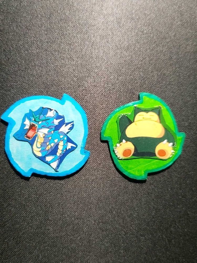 Handmade Pokemon Twisters Snorlax &amp; Gyarados