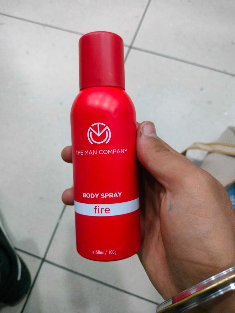 (pack of 4)The Man Company Body Spray Fire