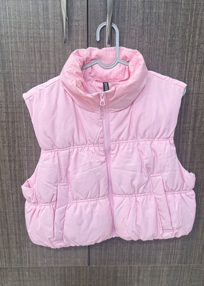 Pink Puffer Vest - Stylish &amp; Comfy