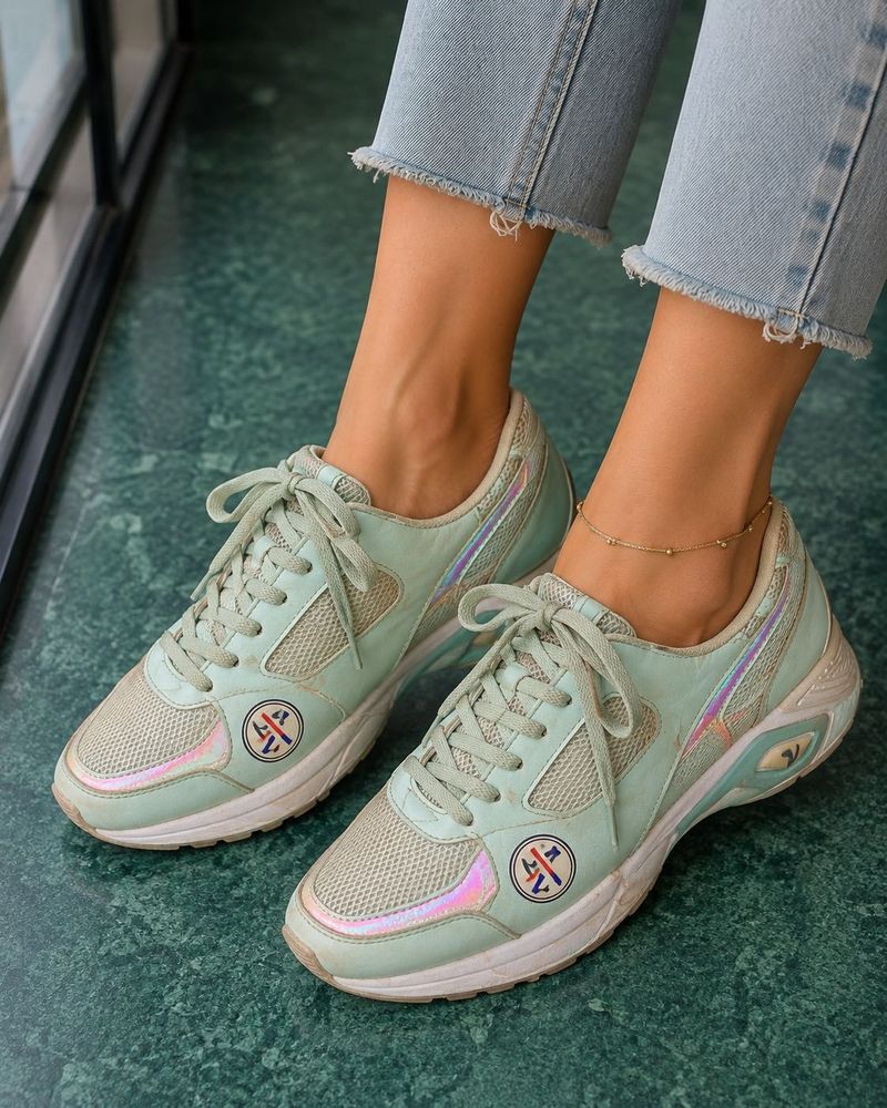 Mint Green Sneakers