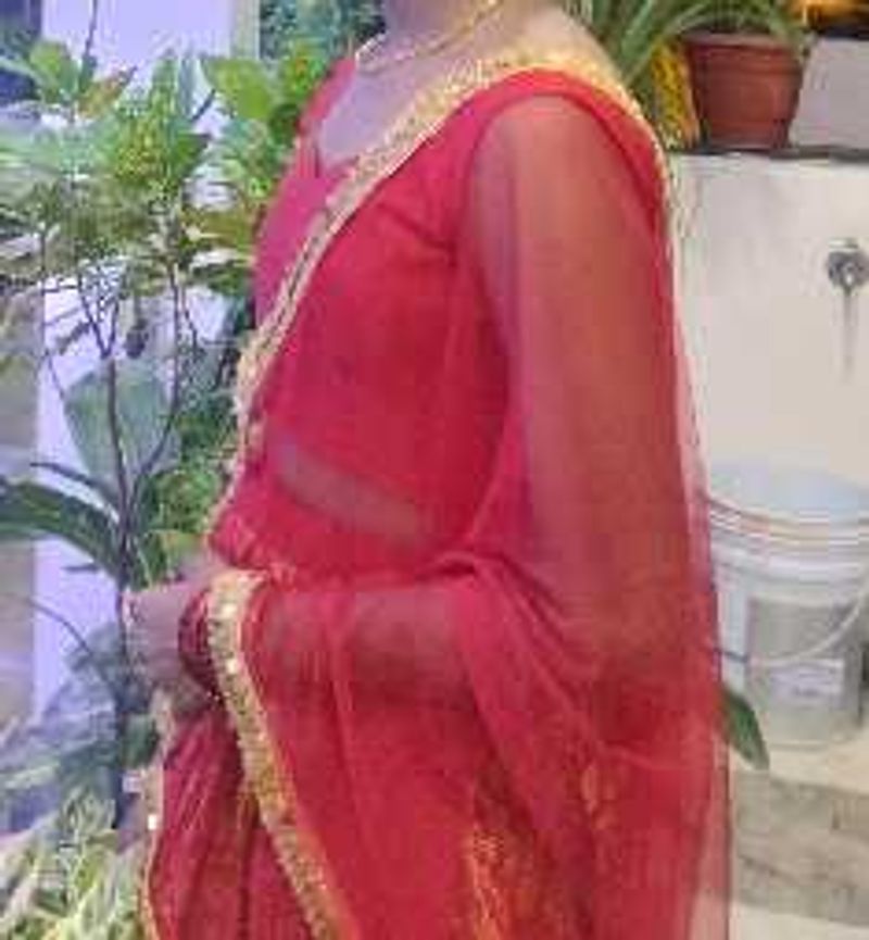 Elegant Red lahenga