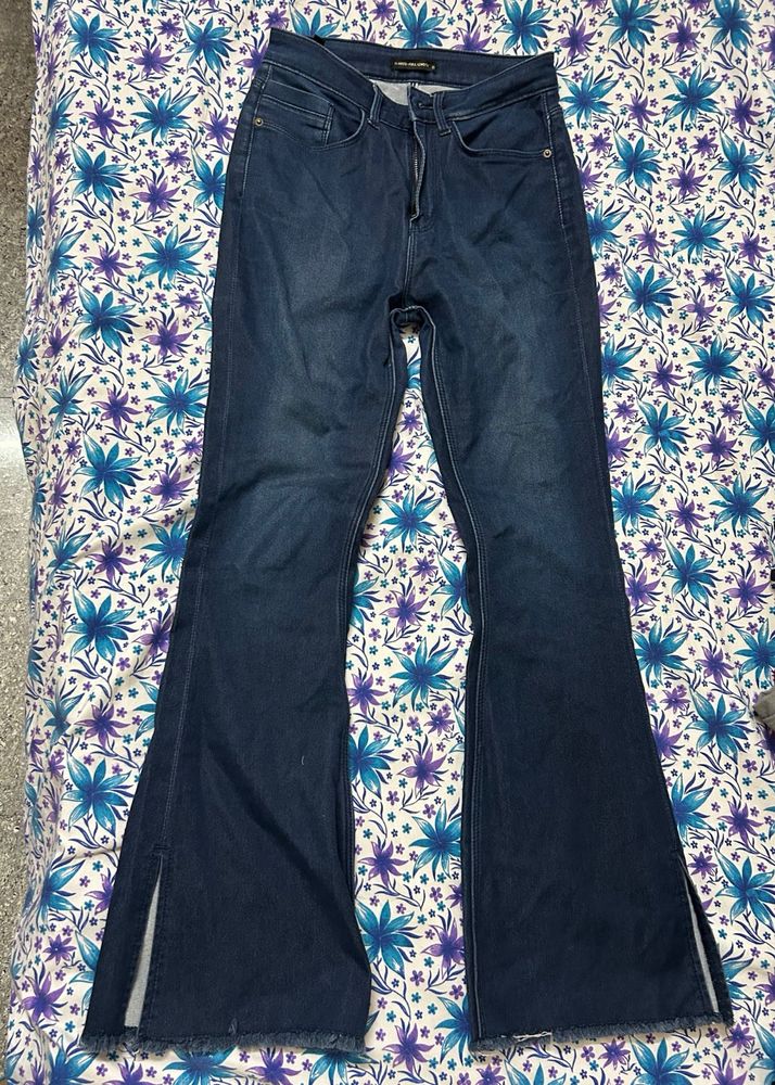 Jealous 21 Flared Jeans with Slits