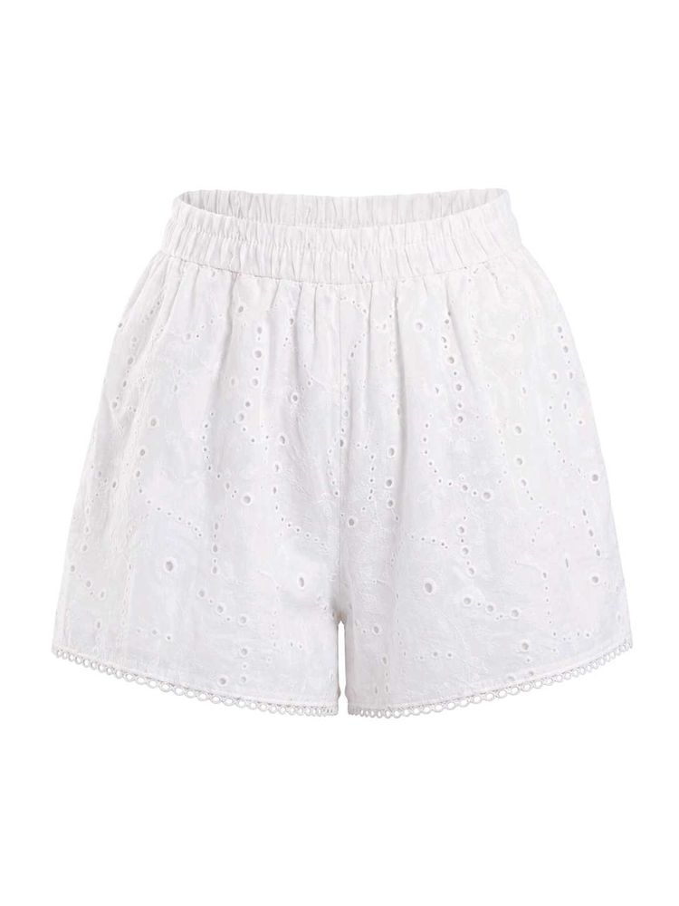 chikankari bohemian half pant for women