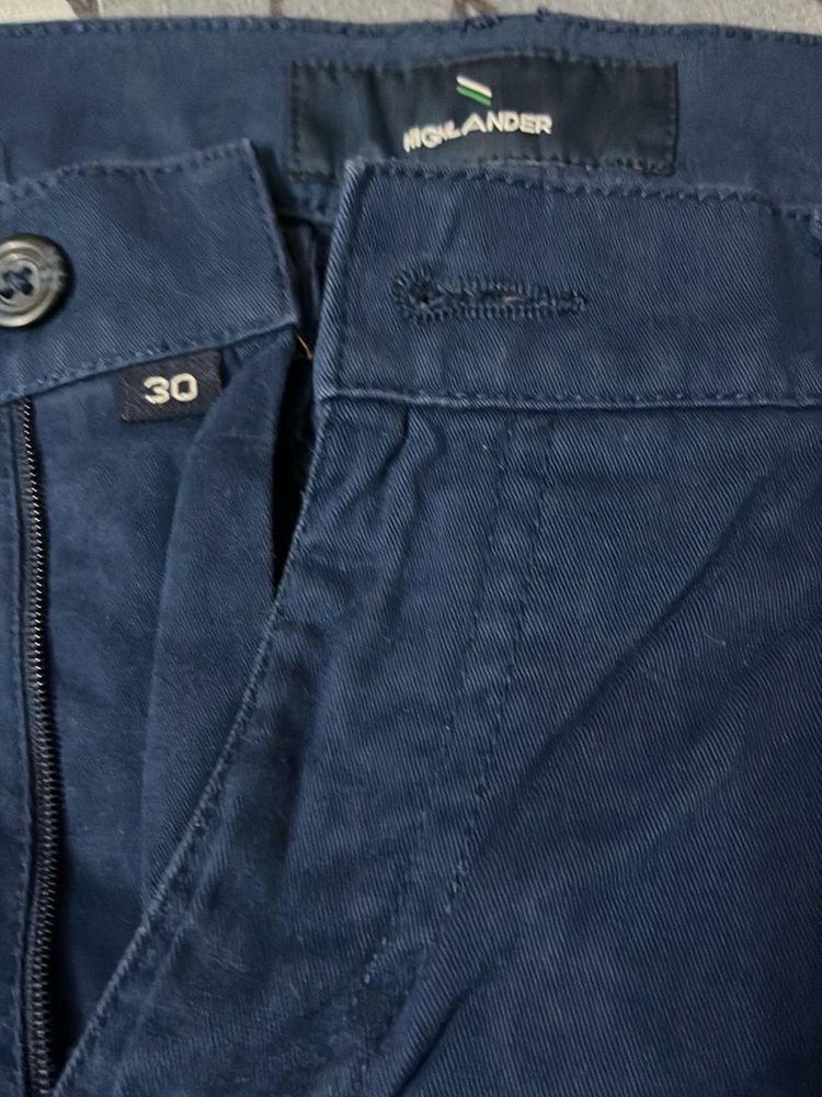 Highlander Blue Casual Trousers