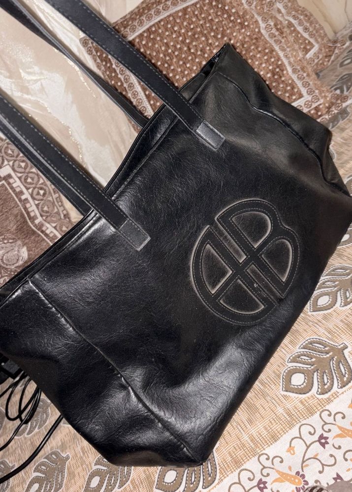 Classic Black Tote Bag