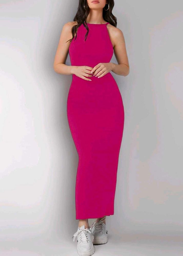 Halter Neck Bodycon Dress