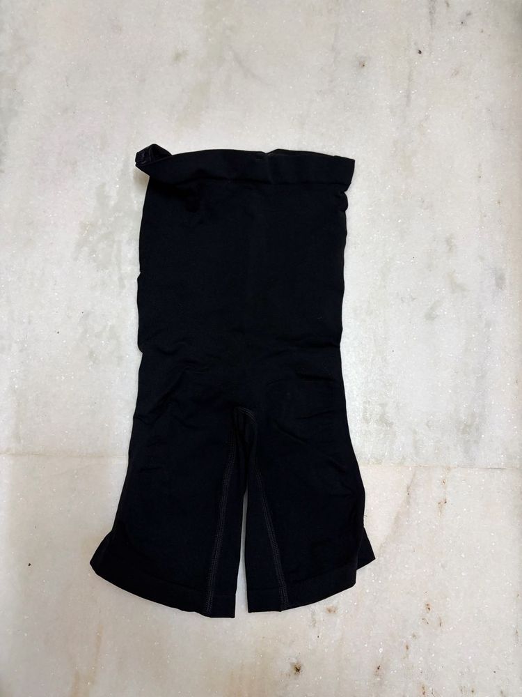Black High-Waisted Shapewear Shorts