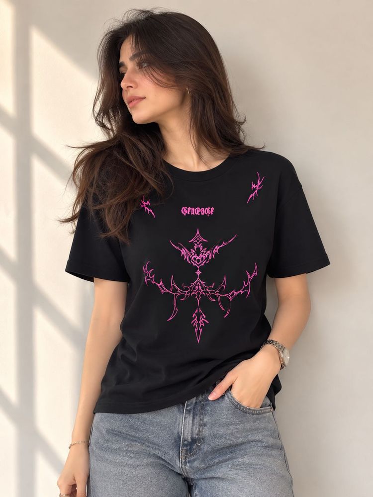 Y2K Graphic Print T-Shirt