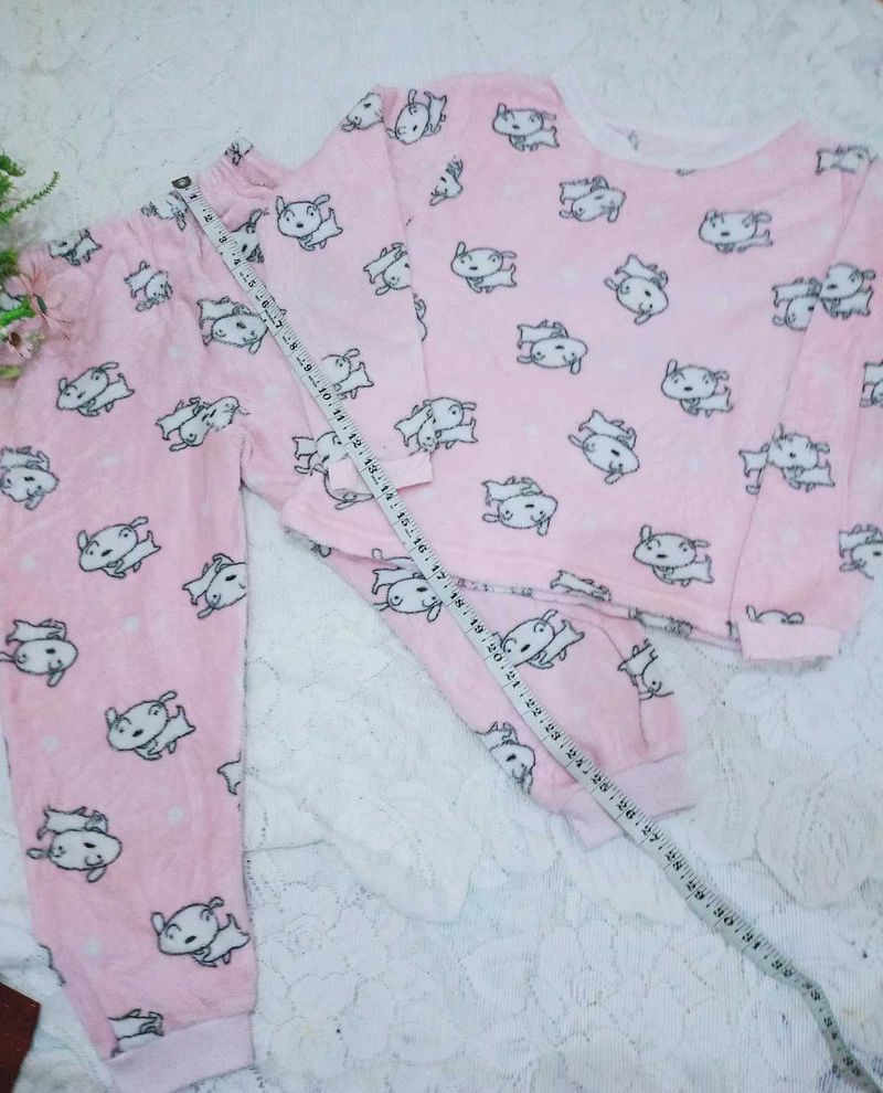 Cute Pink Pajama Set