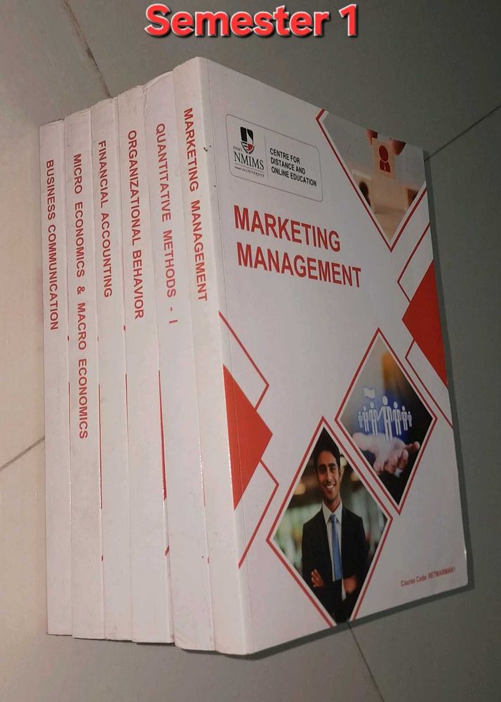 NMIMS MBA SEM 1 TEXTBOOKS