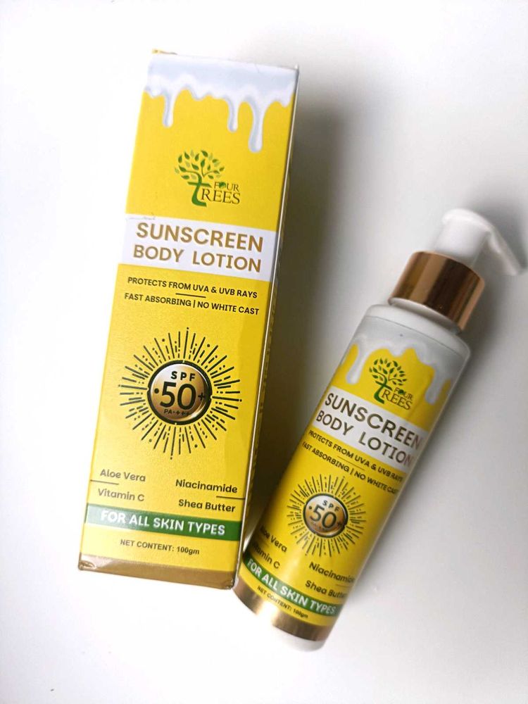 Four Trees Sunscreen Body Lotion SPF 50
