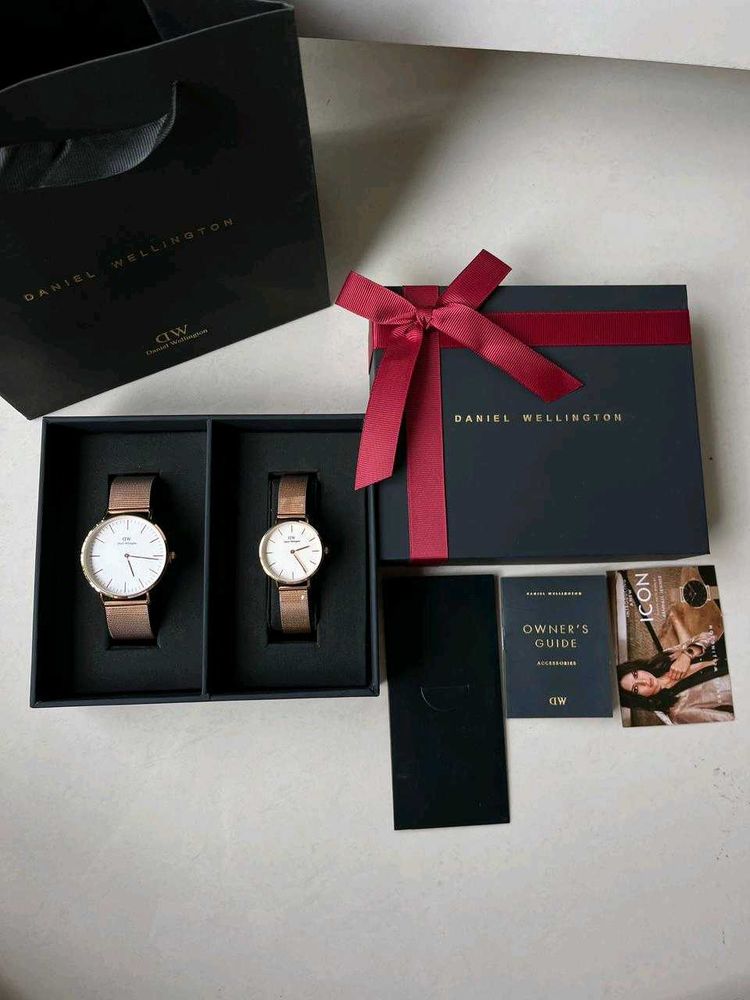 daniel Wellington couple watch gift set