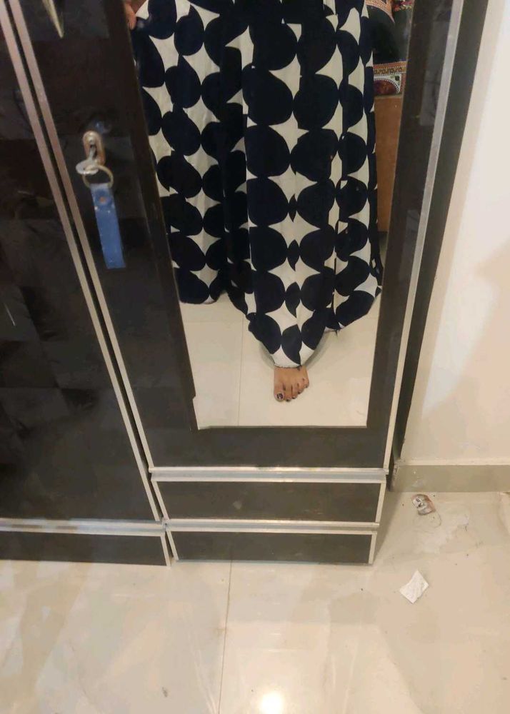 Elegant Navy Blue Ethnic Gown