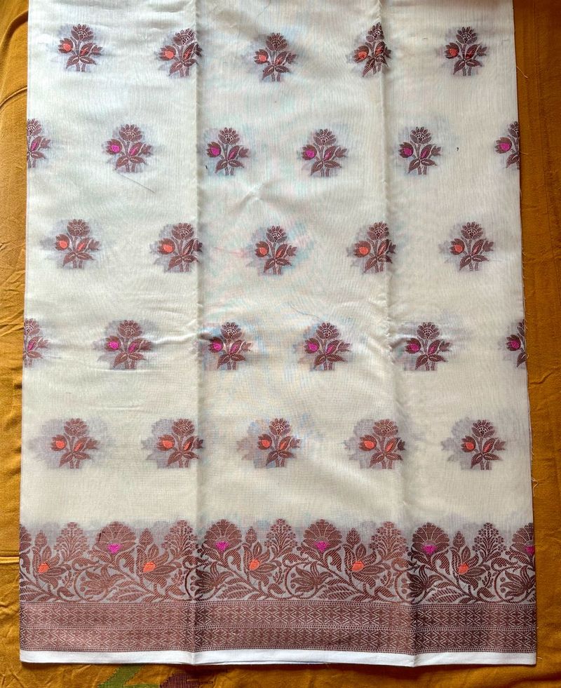 Brand  new  Benarasi weave Floral Suit set