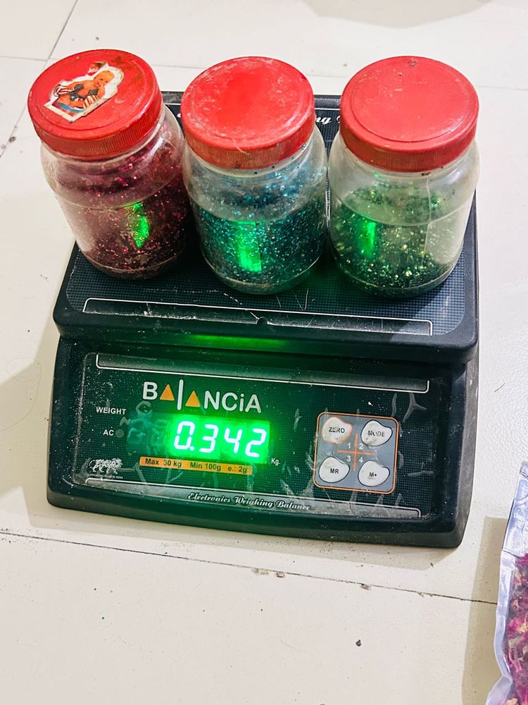 Glitter Jars for Resin Art Crafting