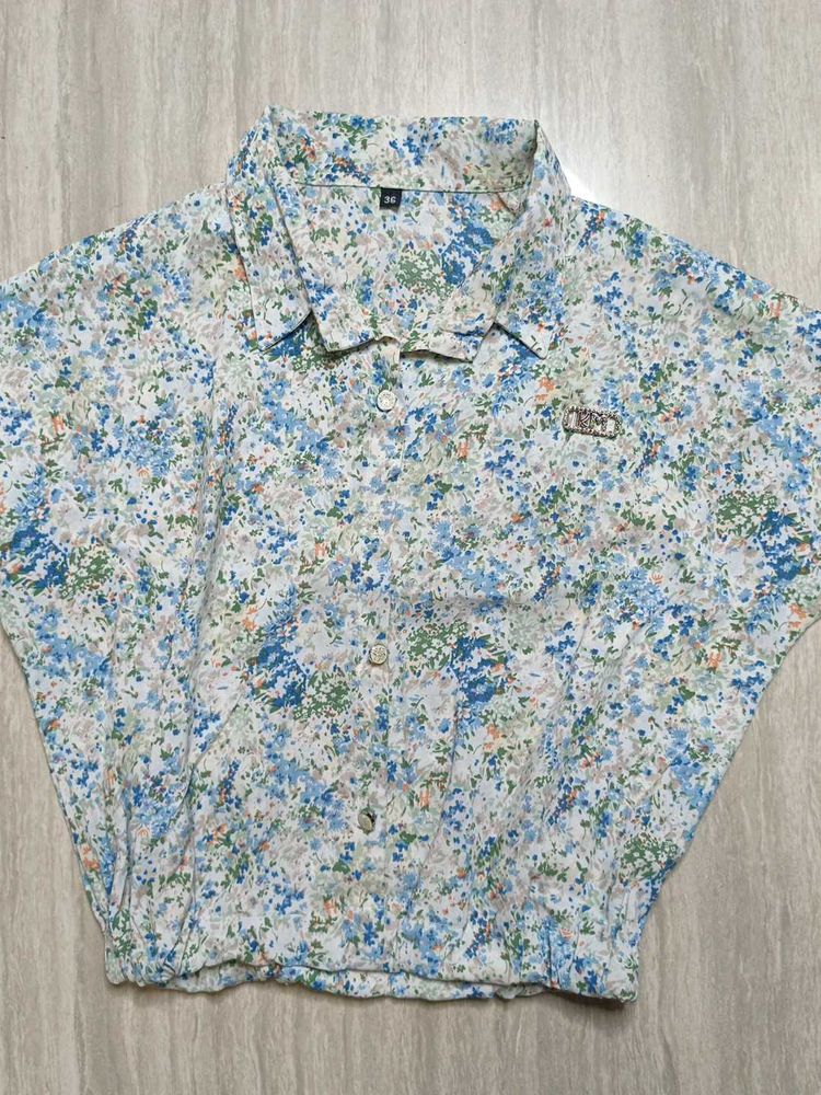 Beautiful Floral Print Kurta