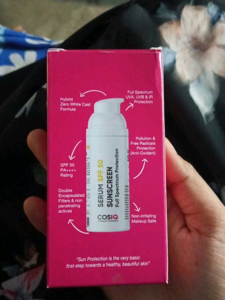 COSIQ SPF 50 Sunscreen Serum