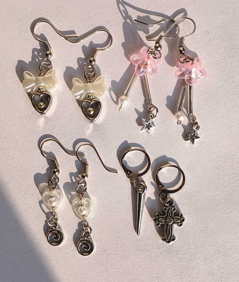 Assorted Y2K Earrings Set
