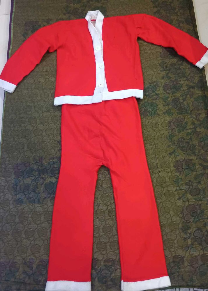 Red Christmas Costume Set
